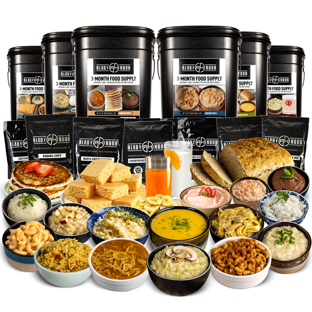3-Month Emergency Food Supply (2,000+ calories/day) (COPY)